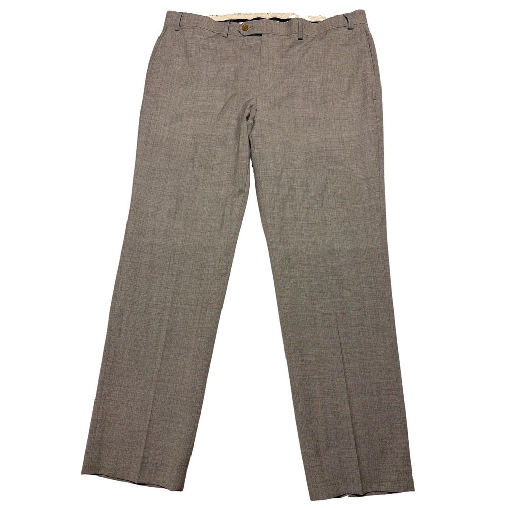Lauren Ralph Lauren Dress Pants Mens 36x30 Grey High Performance Wool Stretch